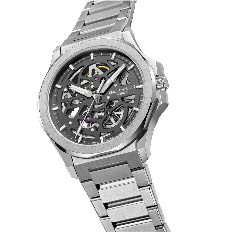 Emile Chouriet Challenger Cliff Skeleton - Bartels Watches