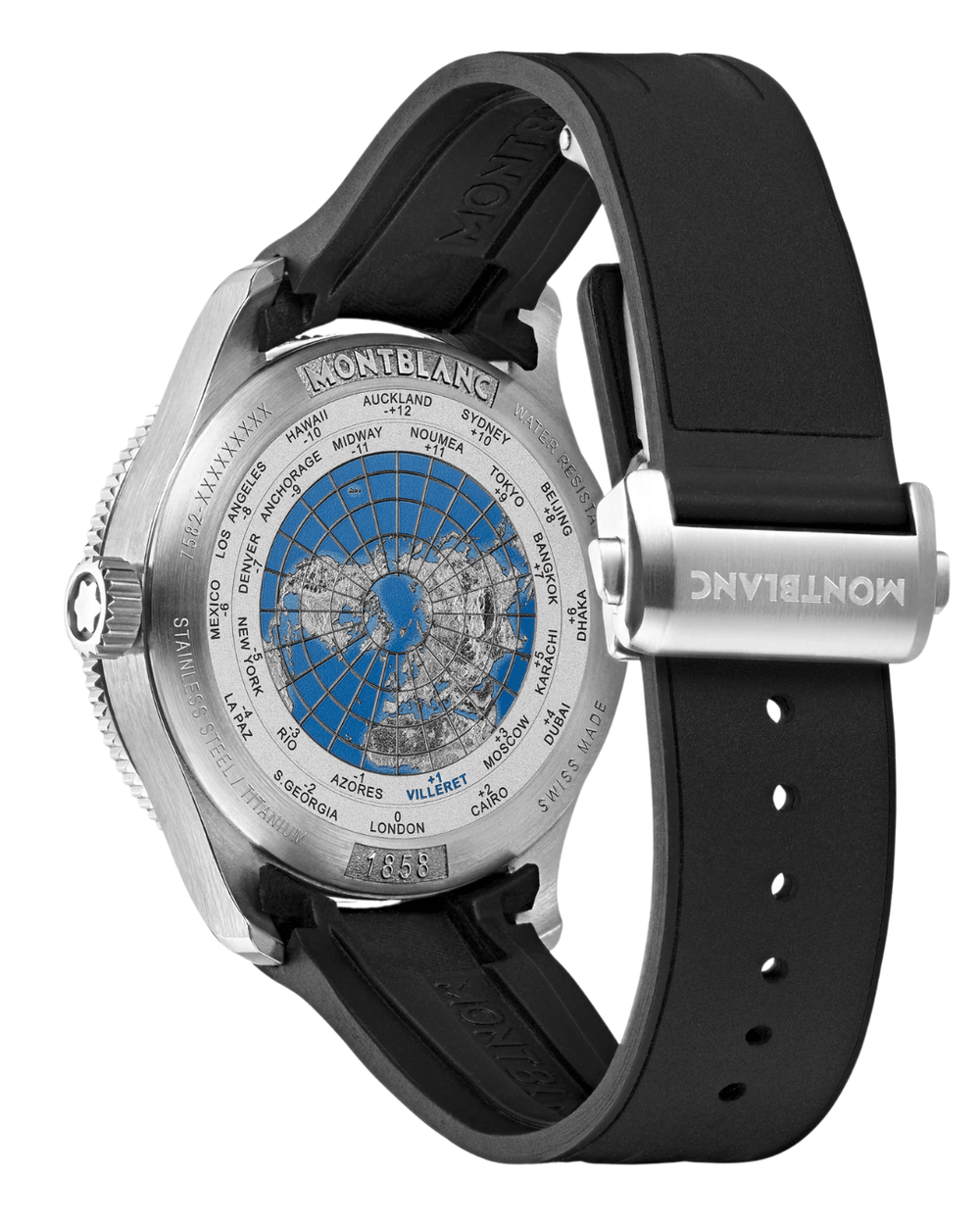 Montblanc 1858 GMT BLACK - Bartels Watches