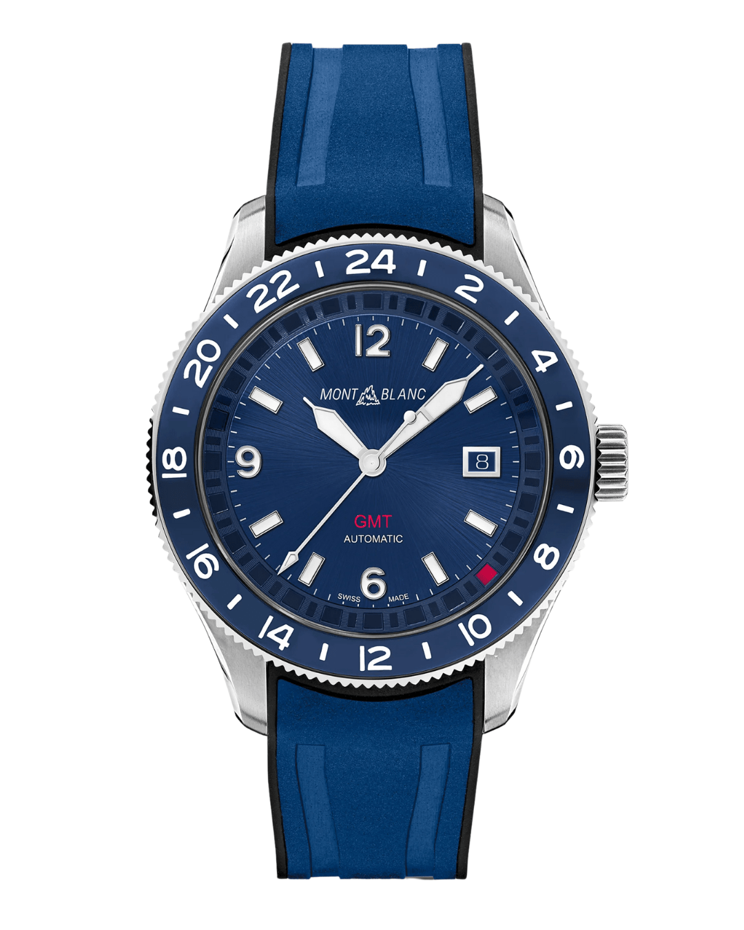 Montblanc 1858 GMT BLAU - Bartels Watches