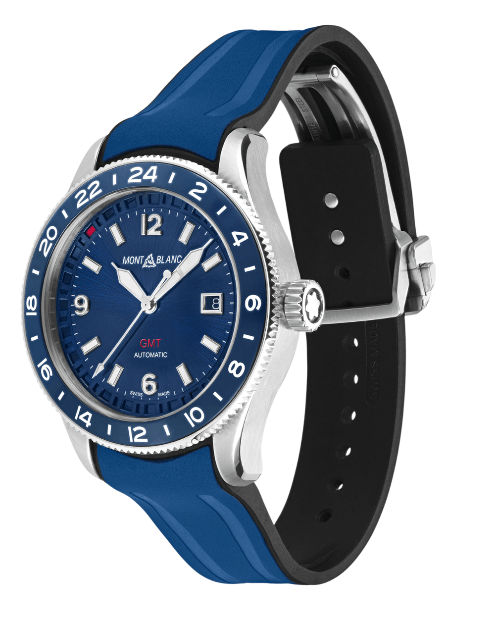 Montblanc 1858 GMT BLAU - Bartels Watches