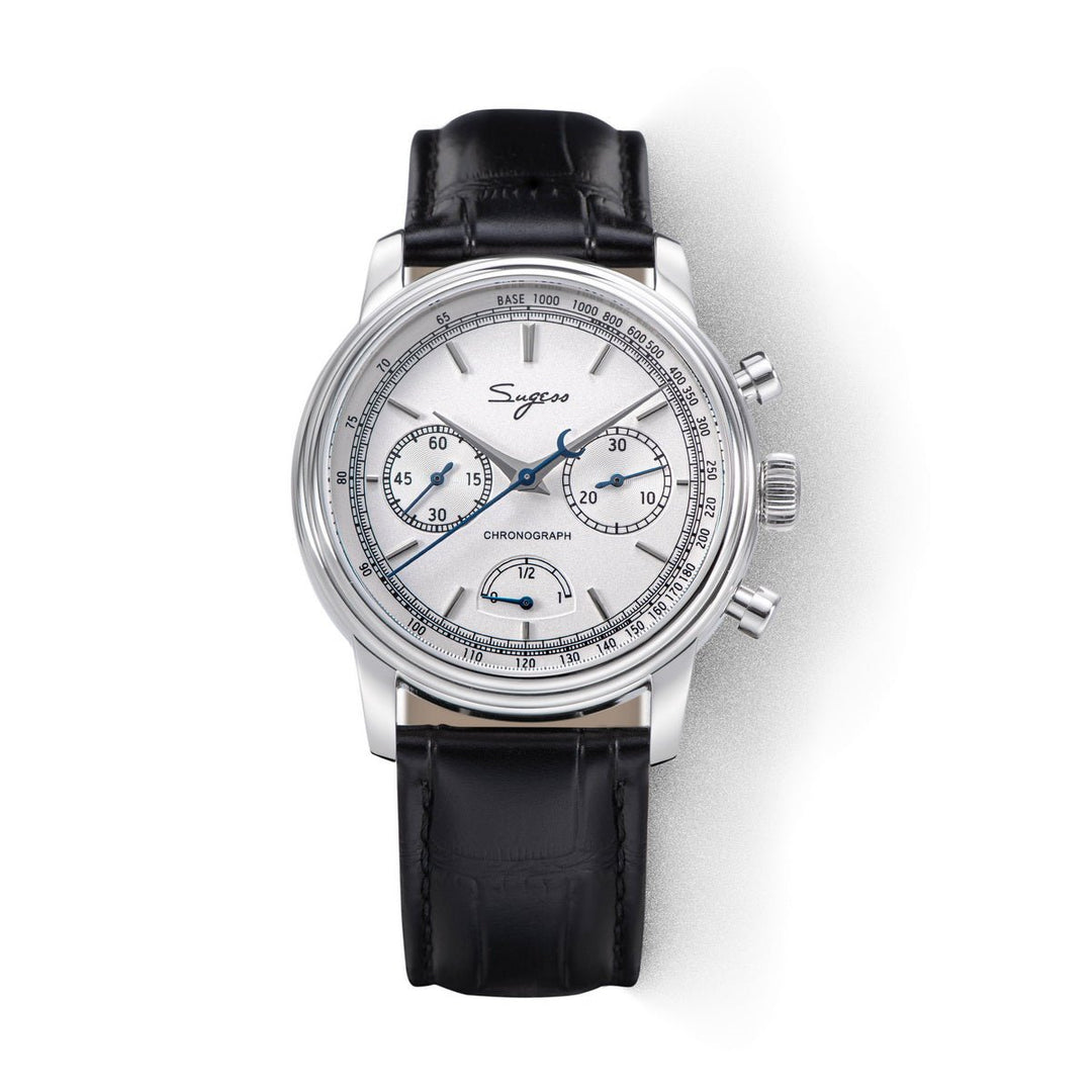 S 438 Chronograph mit Gangreserveanzeige, Seagul ST1906 - Bartels Watches