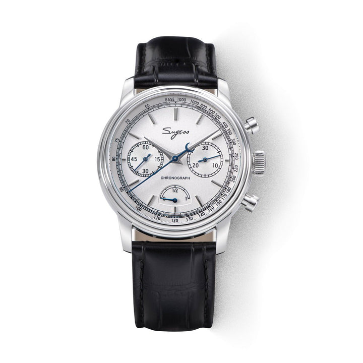 S 438 Chronograph mit Gangreserveanzeige, Seagul ST1906 - Bartels Watches