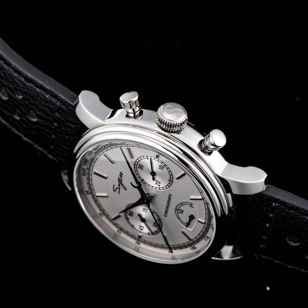S 438 Chronograph mit Gangreserveanzeige, Seagul ST1906 - Bartels Watches
