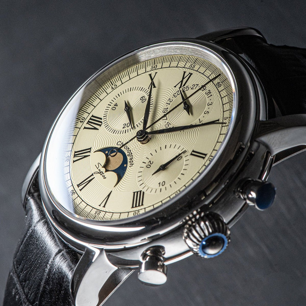 Sea-Gull M199-S Chronograph Reissue - Bartels Watches