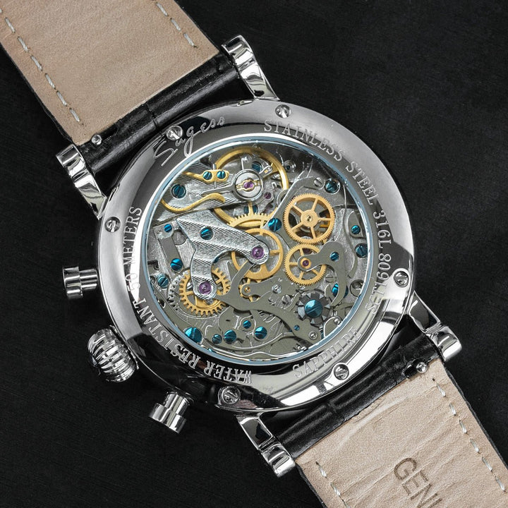 Sea-Gull M199-S Chronograph Reissue - Bartels Watches