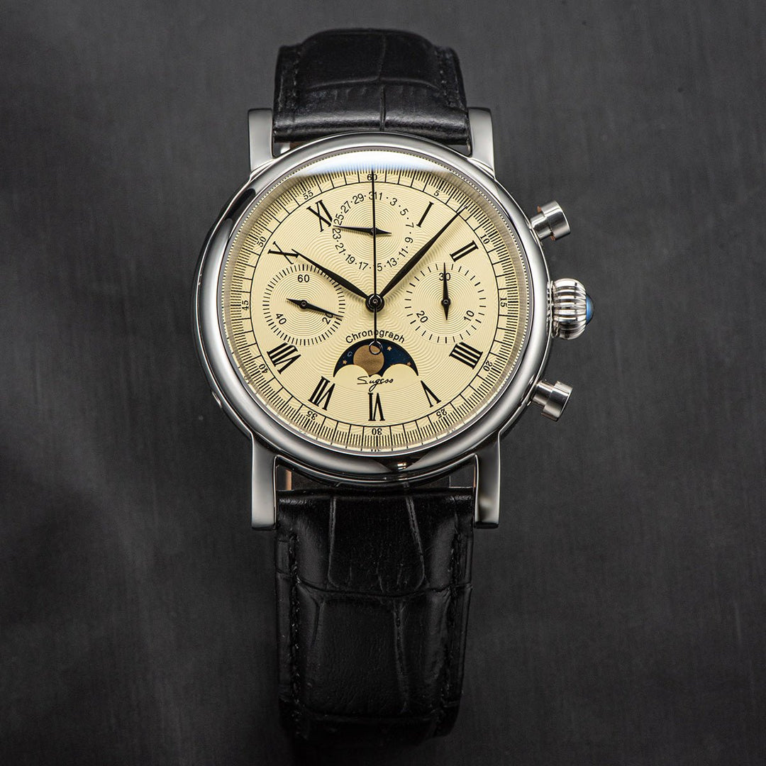 Sea-Gull M199-S Chronograph Reissue - Bartels Watches