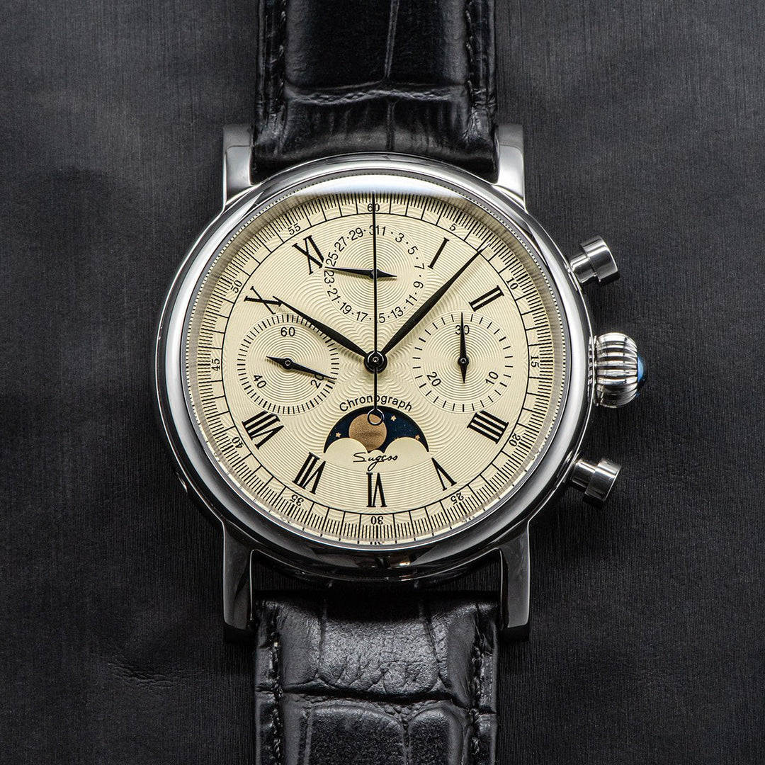 Sea-Gull M199-S Chronograph Reissue - Bartels Watches