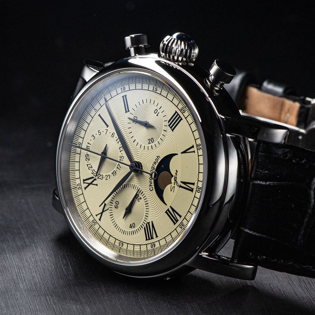 Sea-Gull M199-S Chronograph Reissue - Bartels Watches