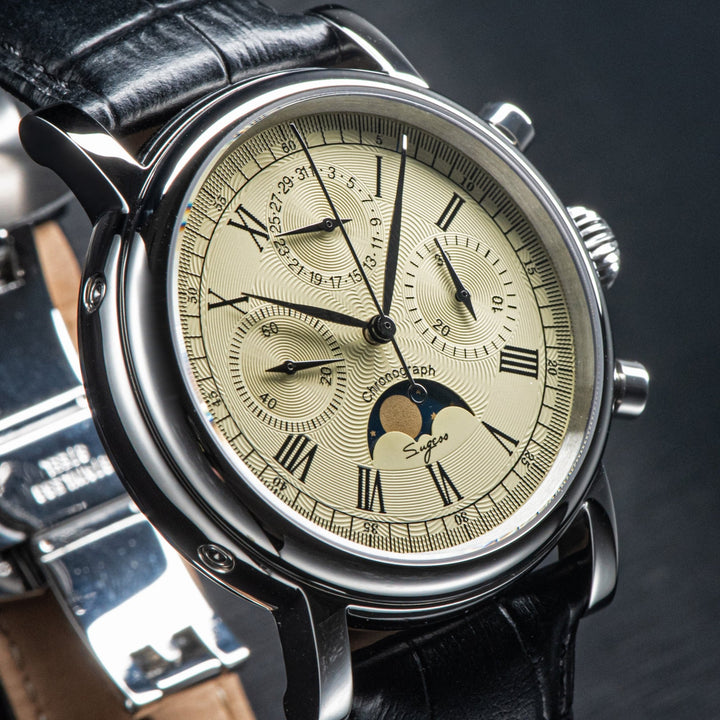 Sea-Gull M199-S Chronograph Reissue - Bartels Watches