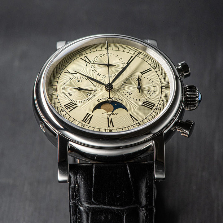 Sea-Gull M199-S Chronograph Reissue - Bartels Watches