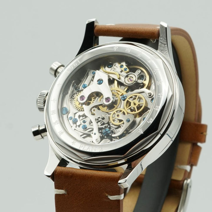 Seagull 1963 Chronograph Red Star Reissue - Bartels Watches