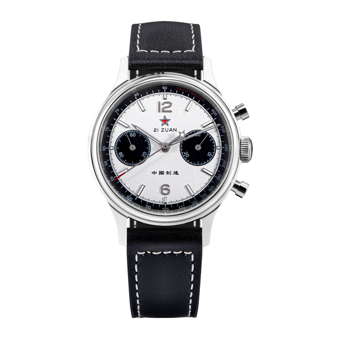 Seagull 1963 Chronograph Red Star Reissue - Bartels Watches