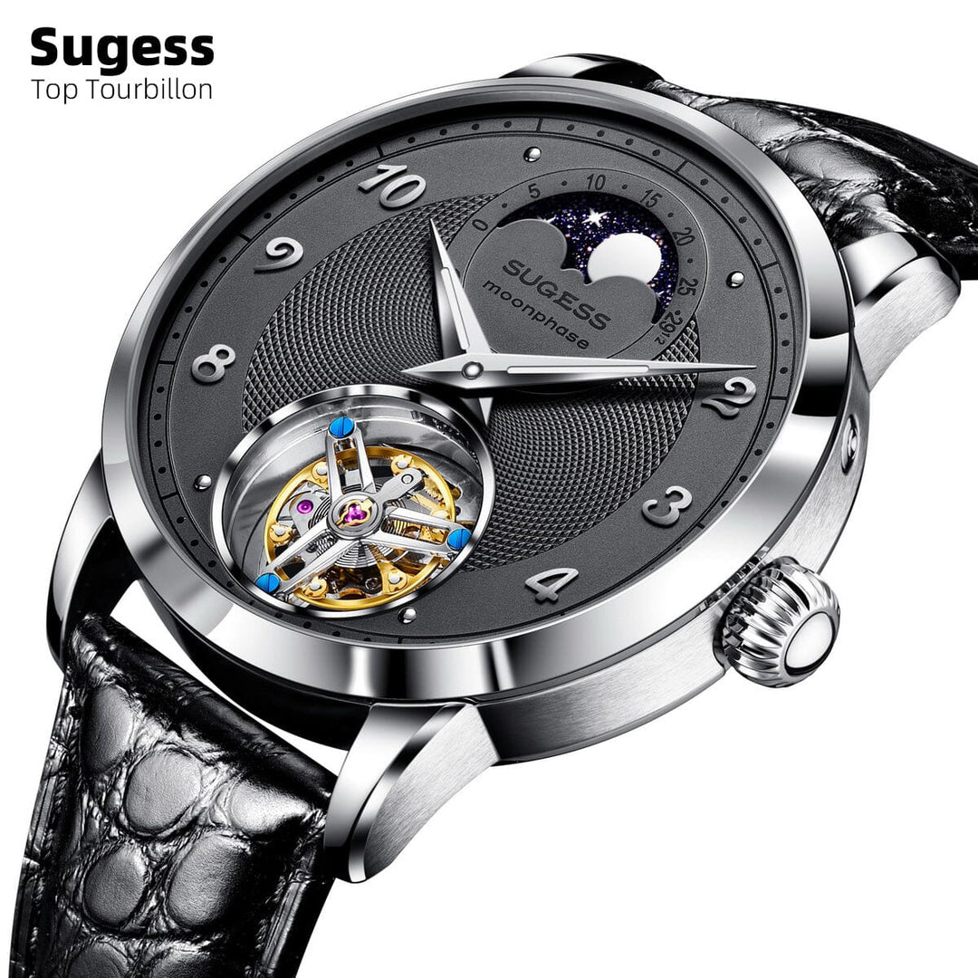 Sugess ST8235 Moon Phase Tourbillon Classic - Bartels Watches
