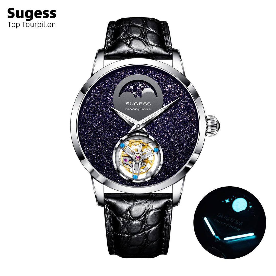 Sugess ST8235 Moon Phase Tourbillon Classic - Bartels Watches