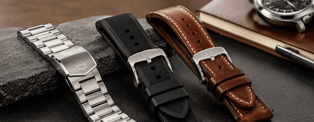 Lederband, Stahlband oder Kautschukband: Welches Uhrenarmband passt am besten? - Bartels Watches