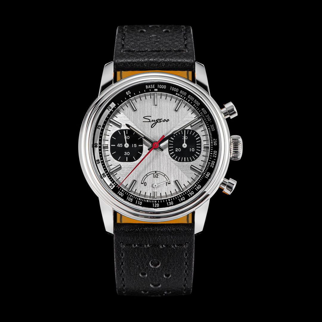 Sugess S438 Chronograph mit Gangreserveanzeige, Seagul ST1906