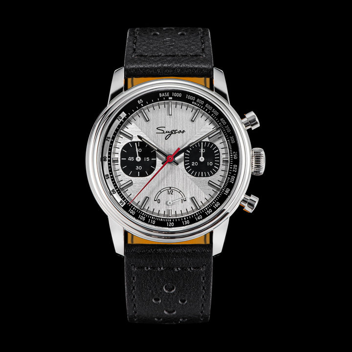 Sugess S438 Chronograph mit Gangreserveanzeige, Seagul ST1906