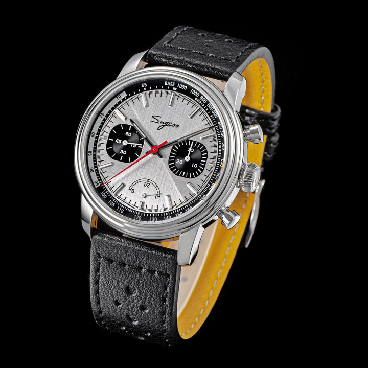 Sugess S438 Chronograph mit Gangreserveanzeige, Seagul ST1906