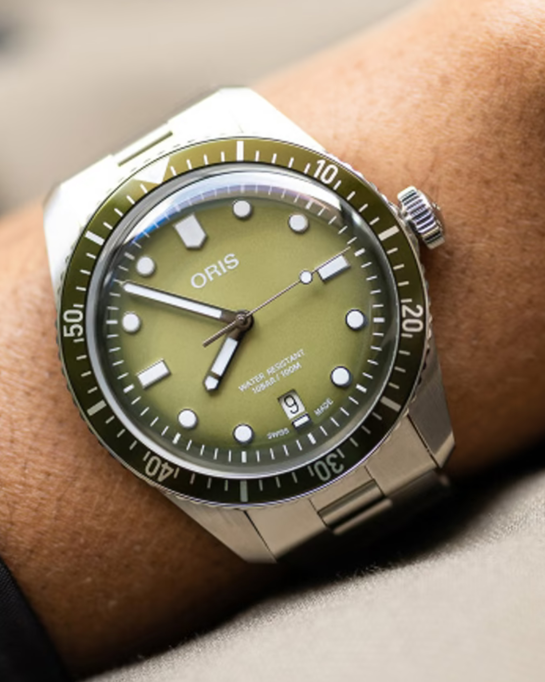 Oris Divers Sixty‑Five Date
