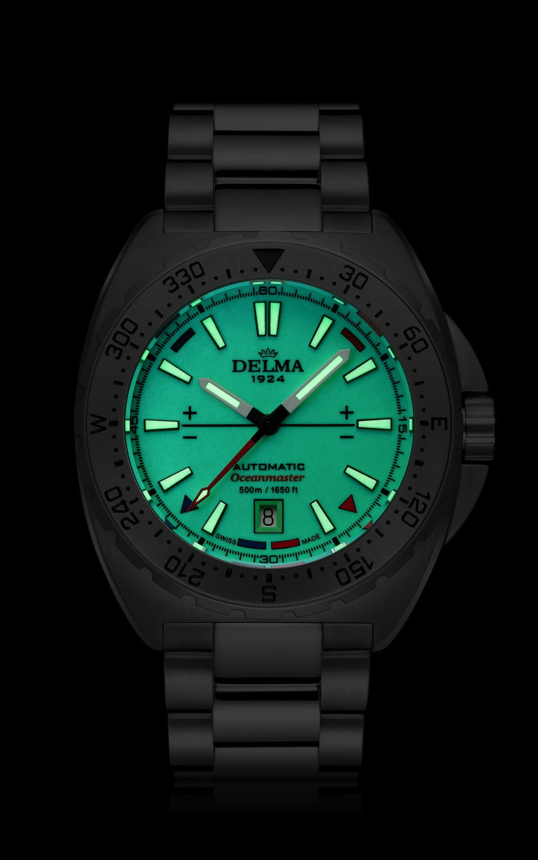 Delma Oceanmaster Lume - Bartels Watches