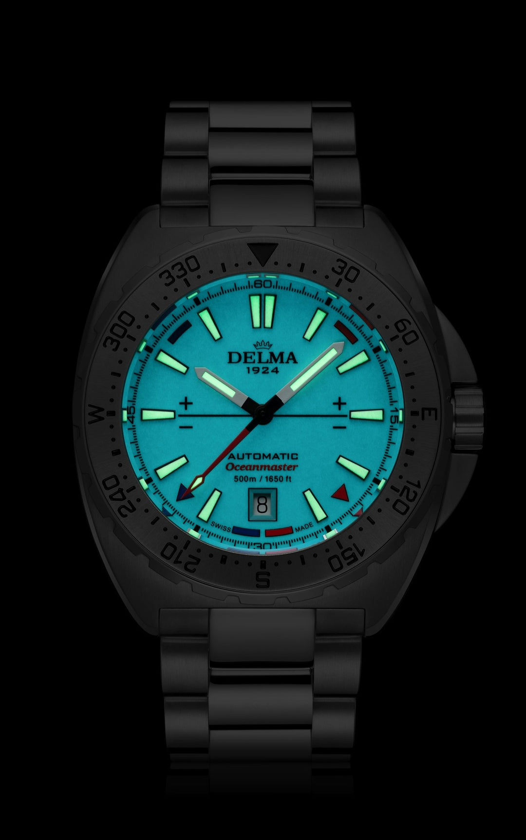 Delma Oceanmaster Lume - Bartels Watches