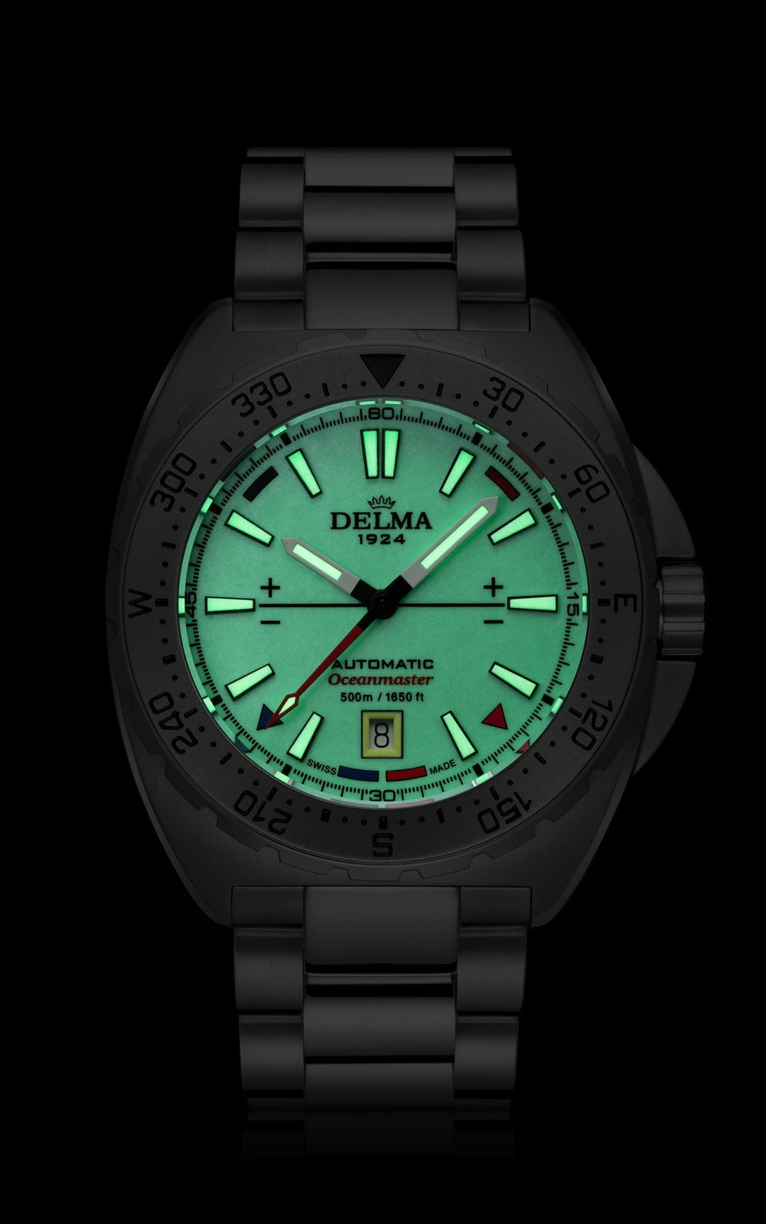 Delma Oceanmaster Lume - Bartels Watches