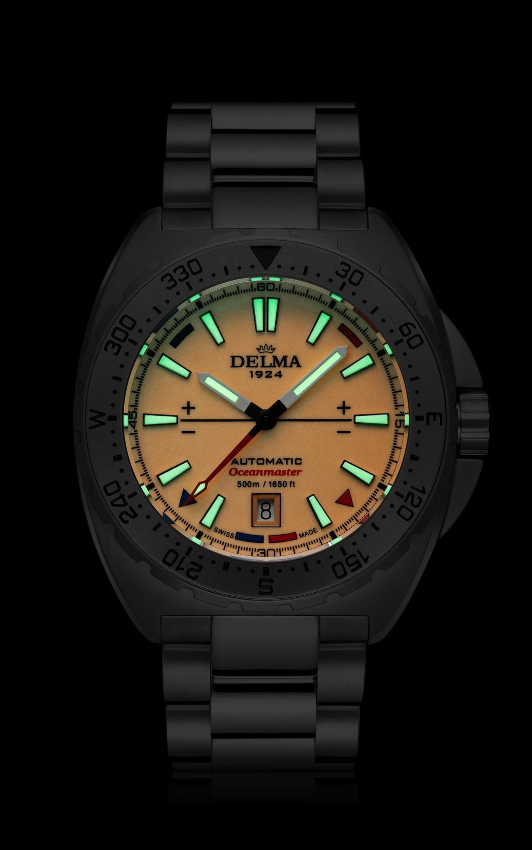 Delma Oceanmaster Lume - Bartels Watches