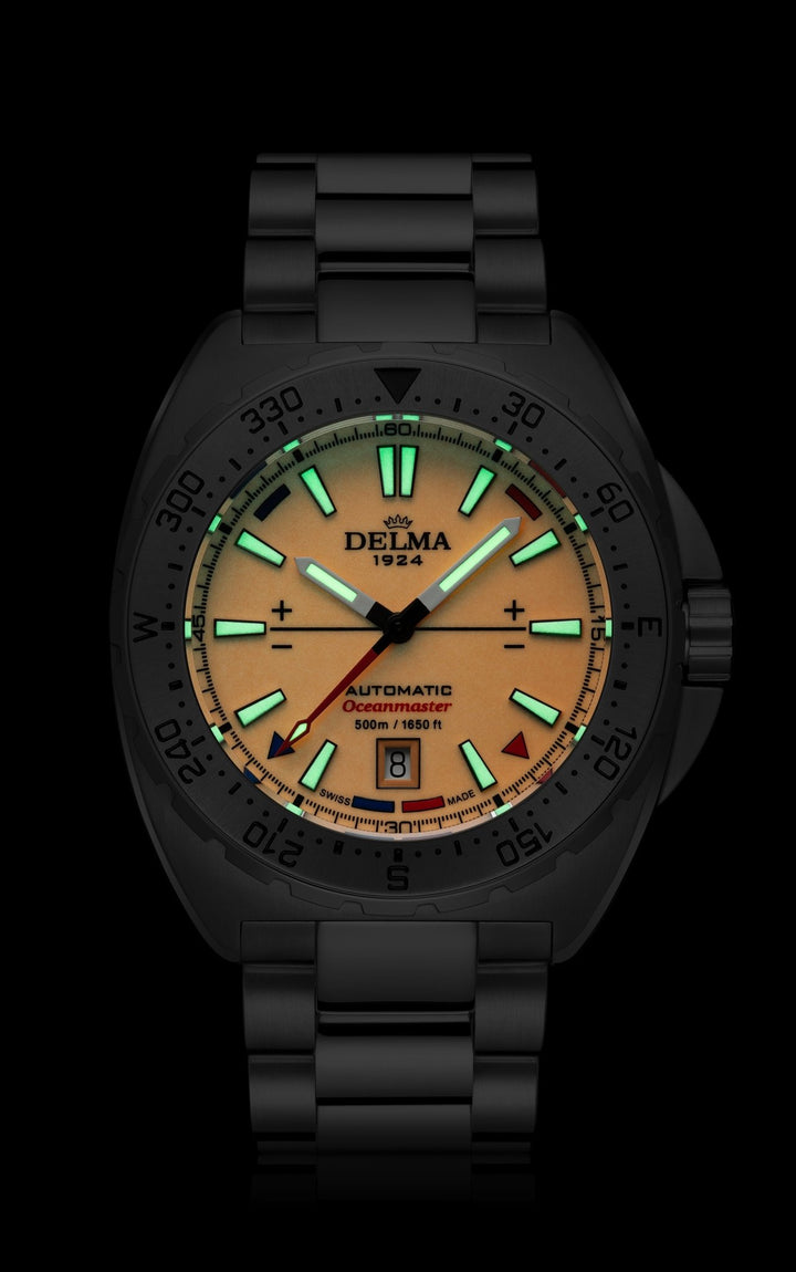 Delma Oceanmaster Lume - Bartels Watches