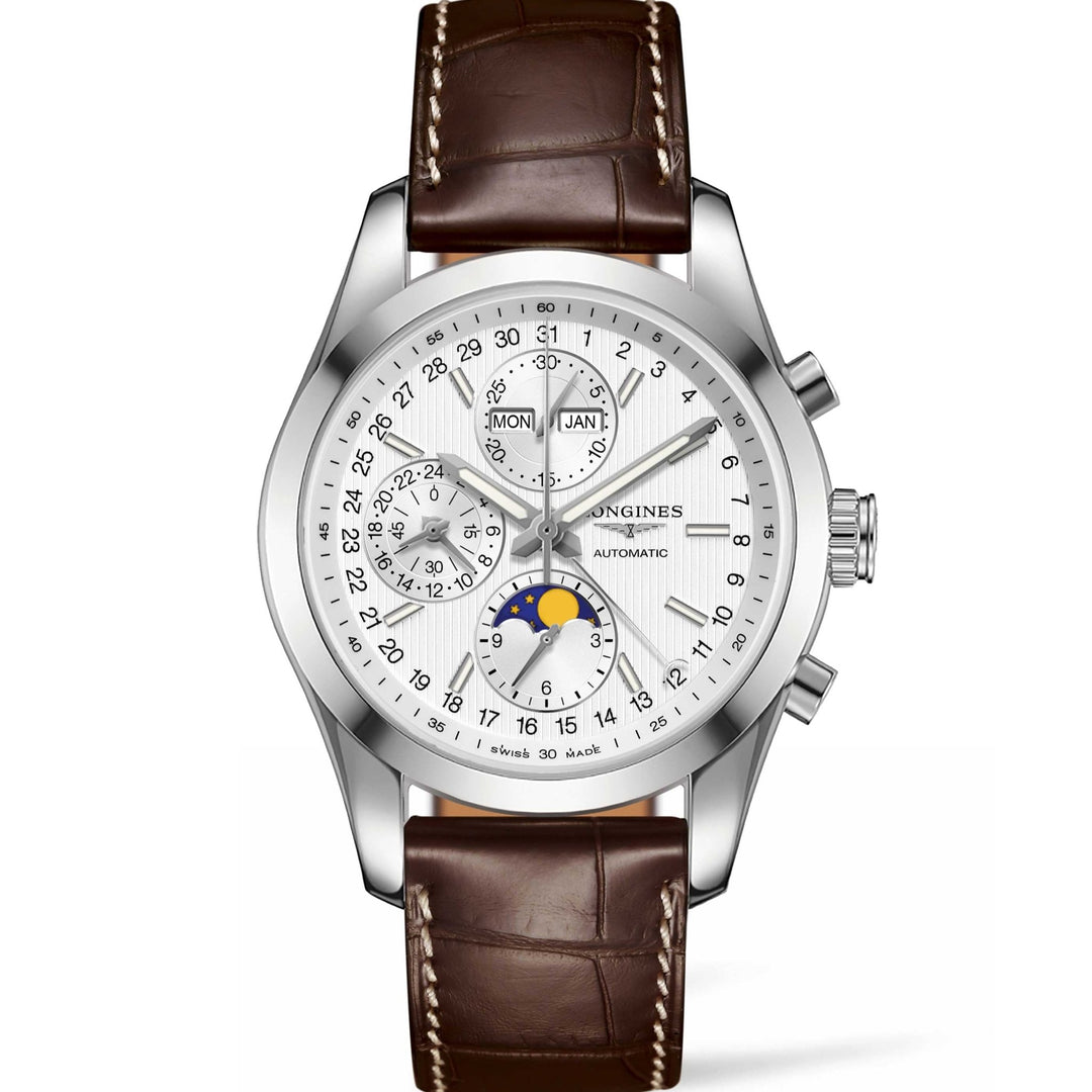 Longines Conquest Classic Automatic Chrono Moonphase (Ref. L2.798.4.72.3) - Bartels Watches