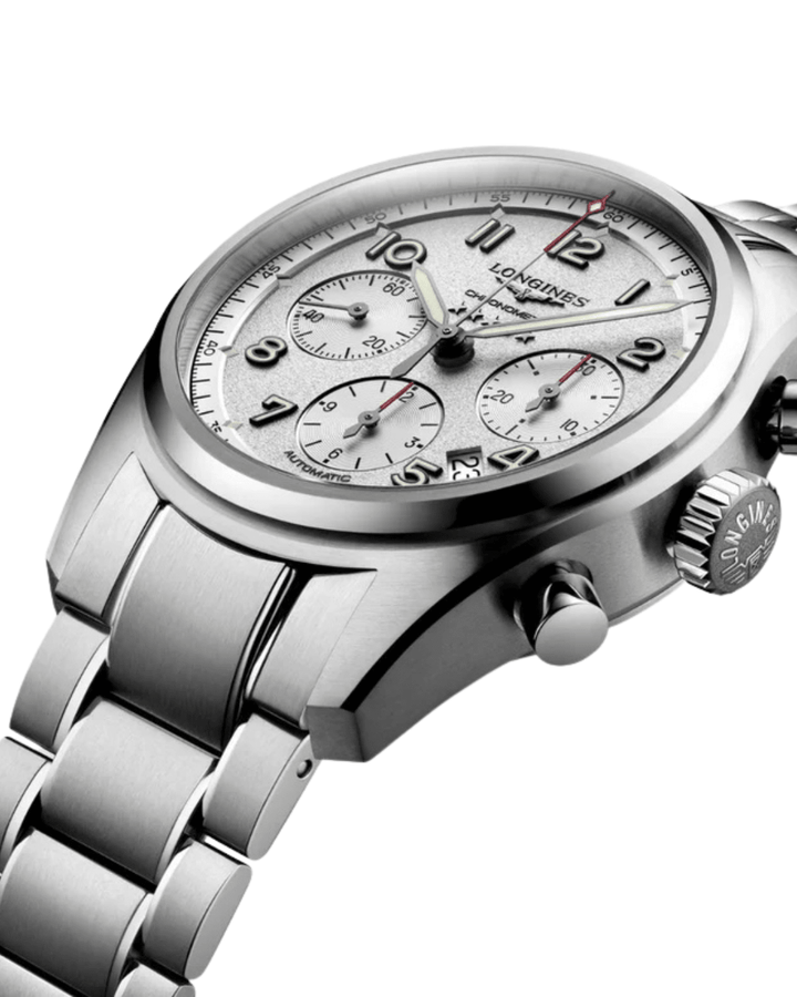 Longines Spirit Chronograph Steel - Bartels Watches