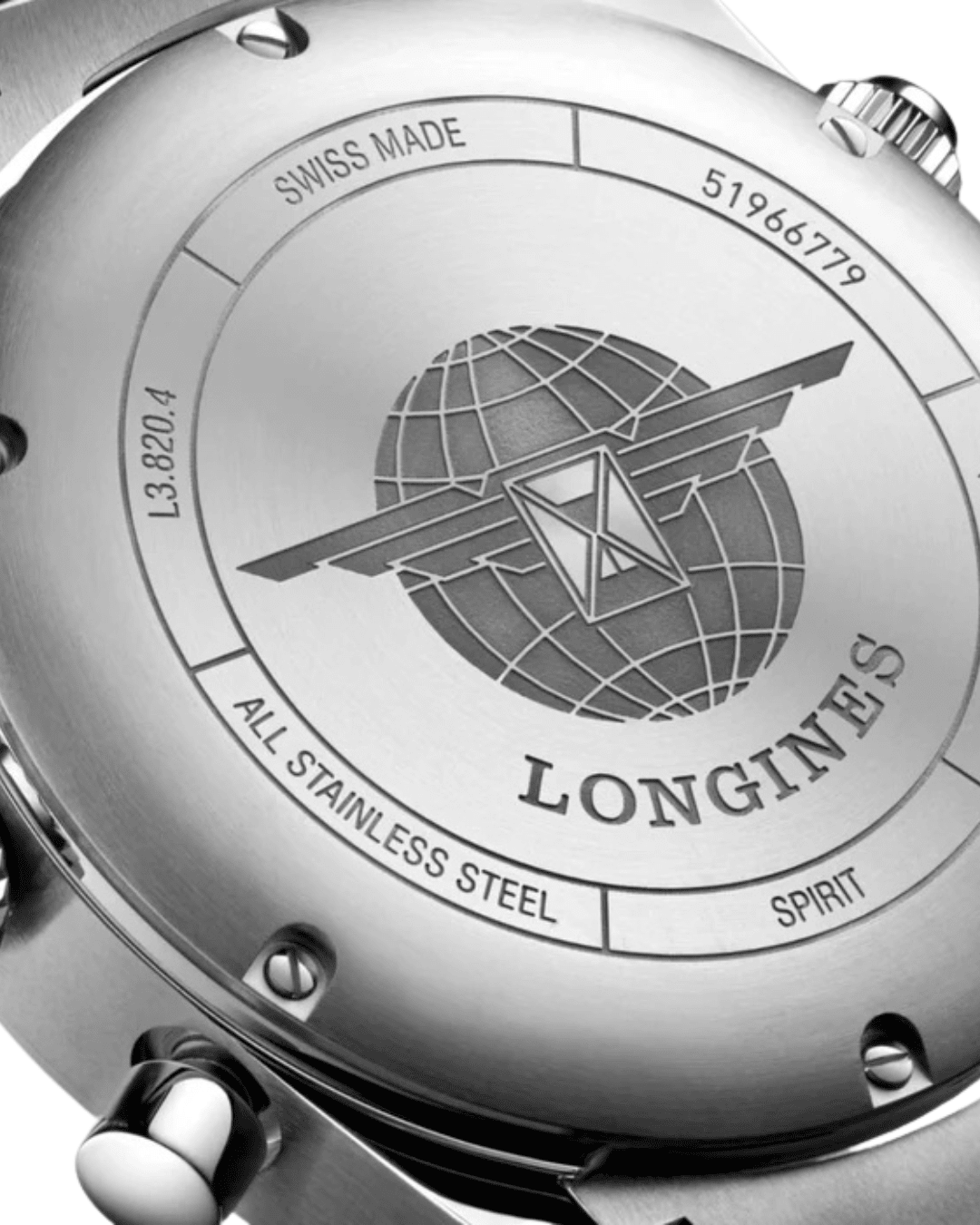 Longines Spirit Chronograph Steel - Bartels Watches
