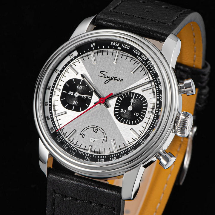Sugess S438 Chronograph mit Gangreserveanzeige, Seagul ST1906 - Bartels Watches