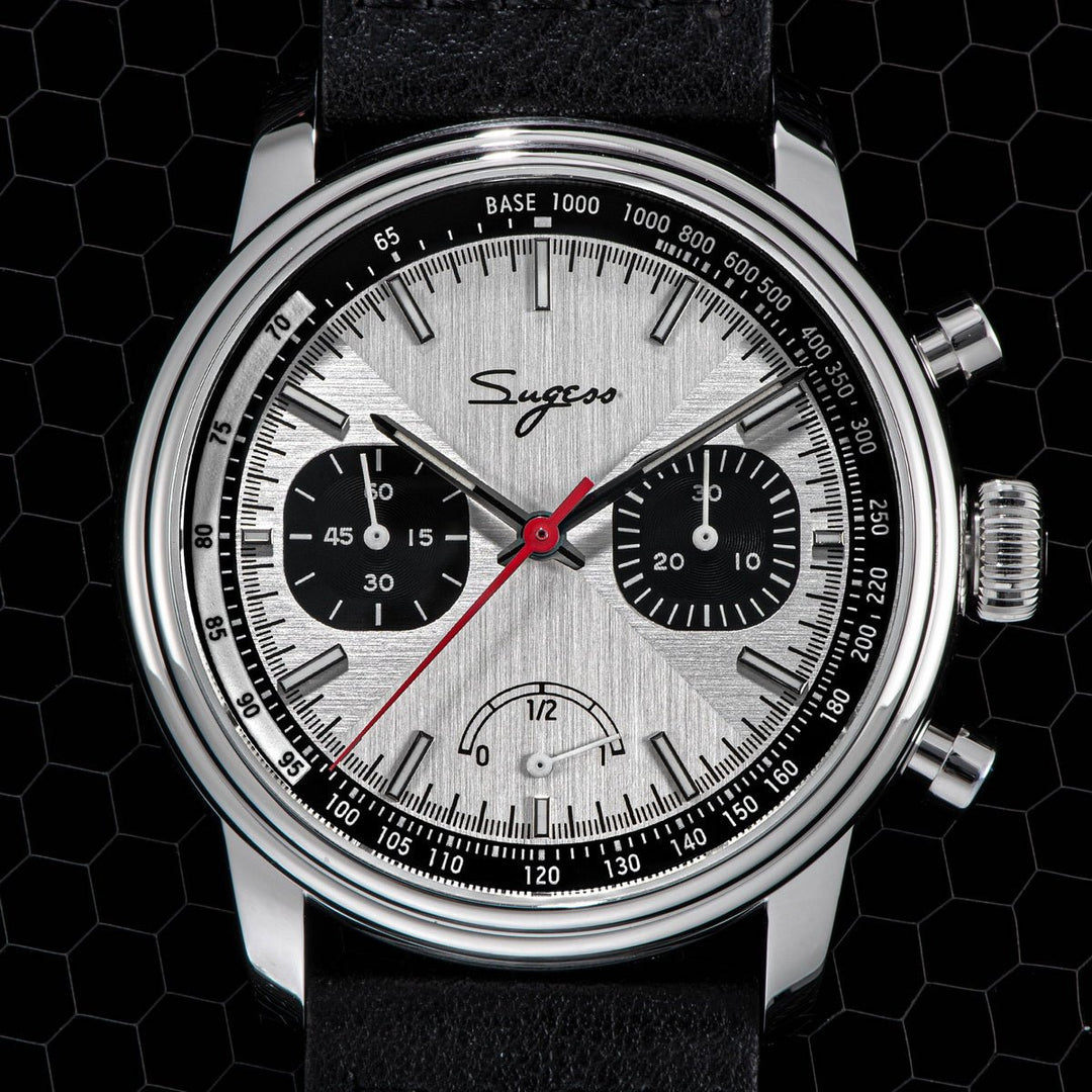 Sugess S438 Chronograph mit Gangreserveanzeige, Seagul ST1906 - Bartels Watches