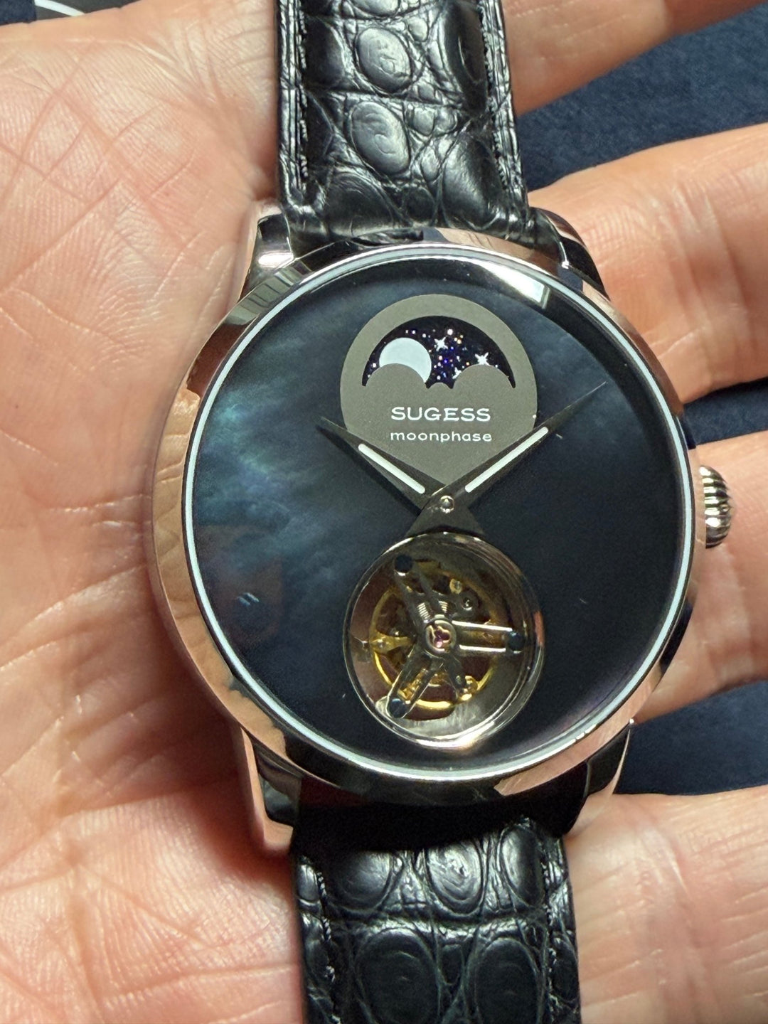 Sugess ST8235 Moon Phase Tourbillon Classic - Bartels Watches