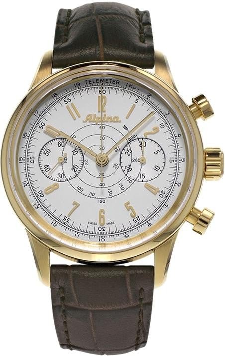 Alpina 130 Heritage Pilot Chronograph - Bartels Watches