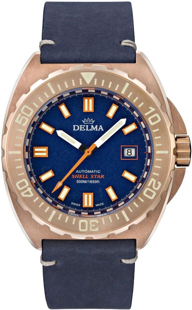 Delma Shell Star 500m Bronze Limited Edition - Bartels Watches