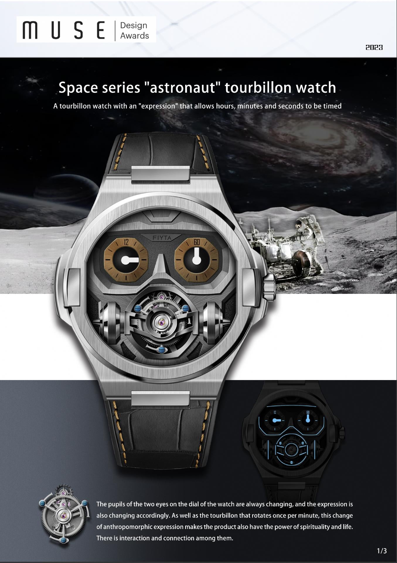 Fiyta aeronautics outlet collection automatic watch