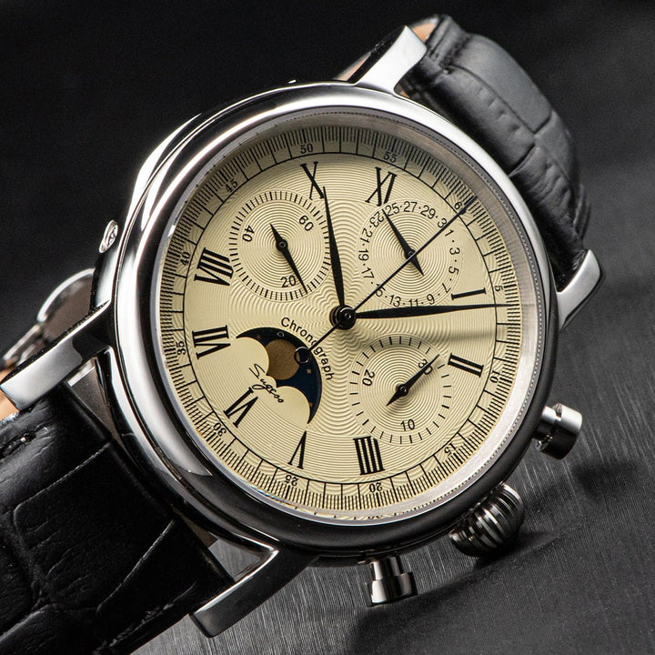 Sea-Gull M199-S Chronograph Reissue - Bartels Watches