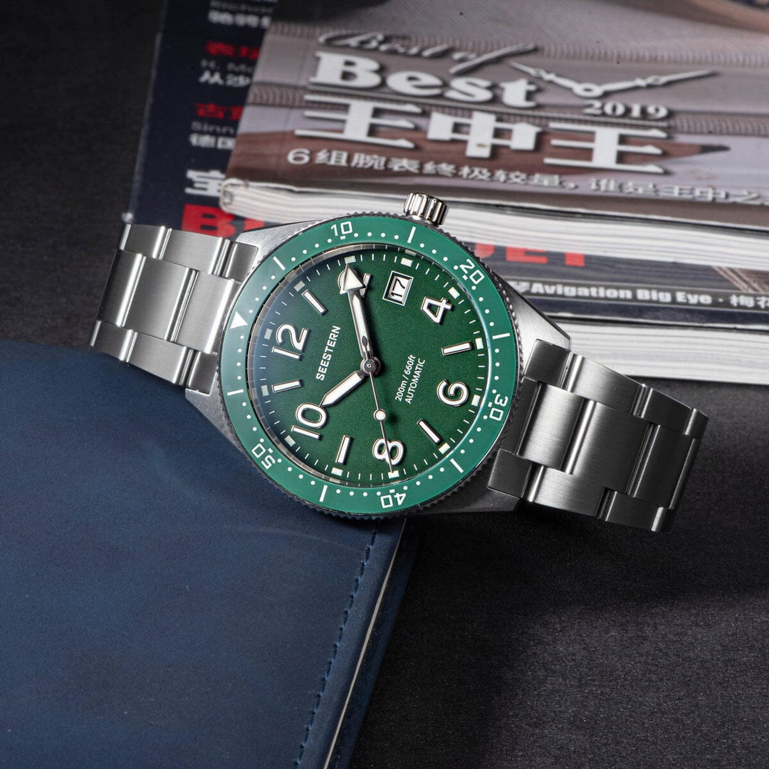 Seestern S434 Diver, 200m, Keramiklünette - Bartels Watches