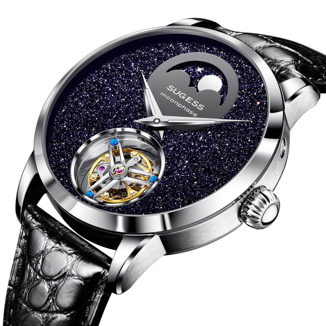 Sugess ST8235 Moon Phase Tourbillon Classic - Bartels Watches