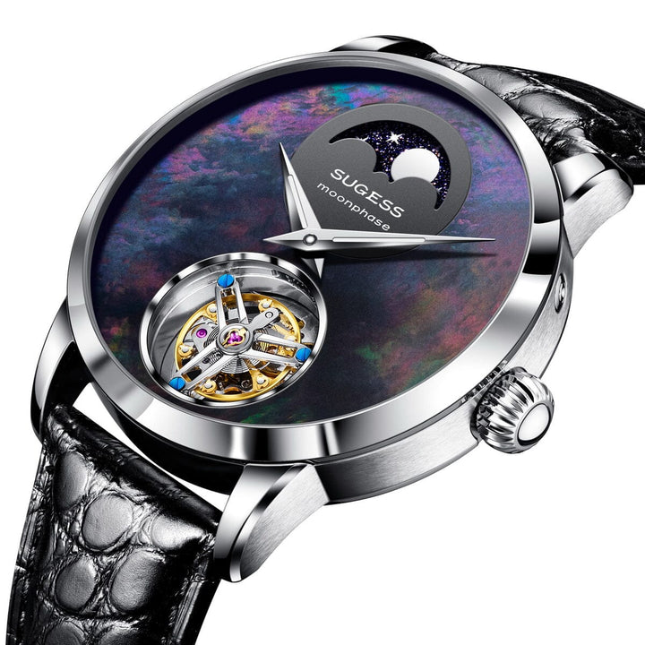 Sugess ST8235 Moon Phase Tourbillon Classic - Bartels Watches