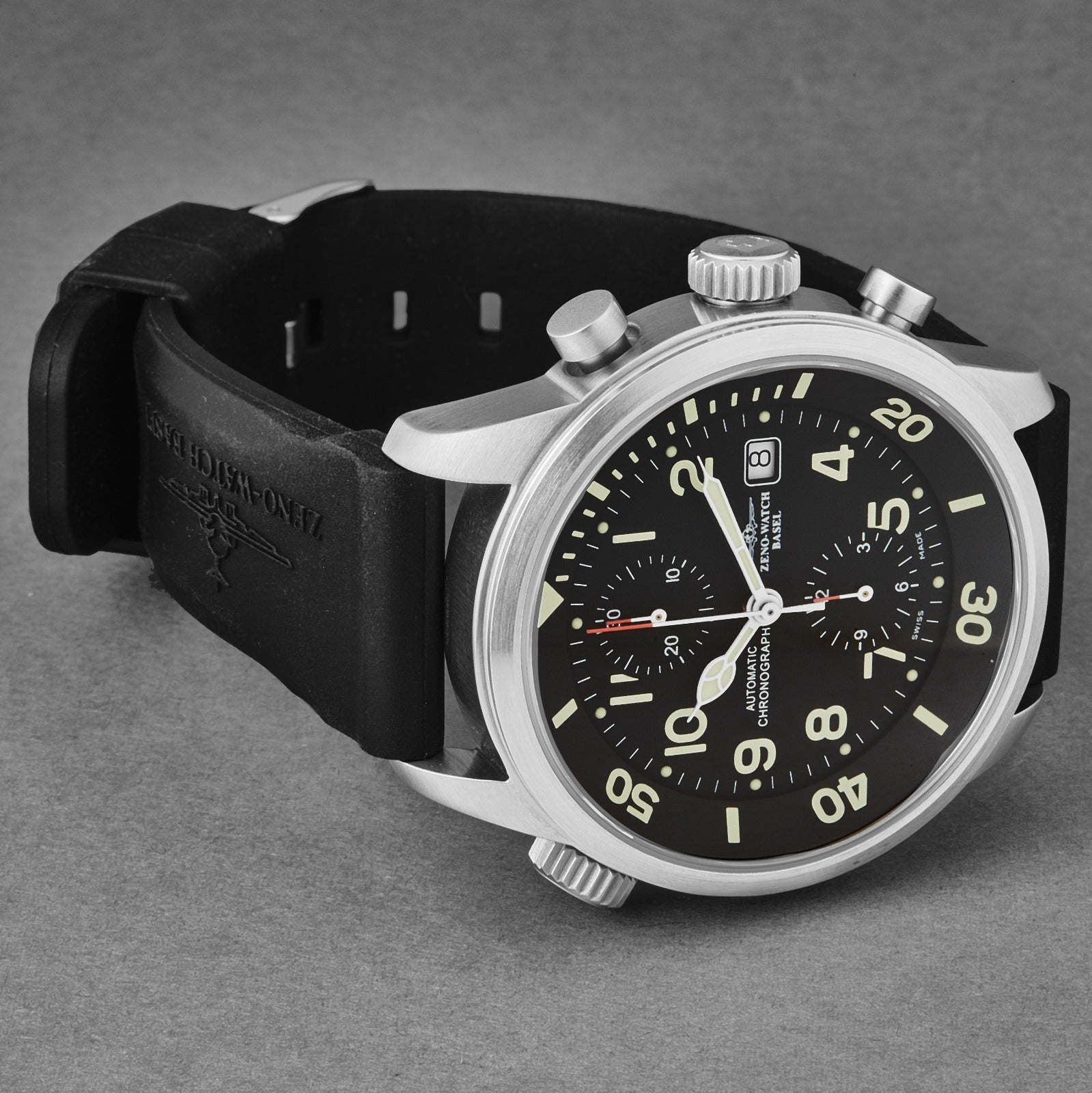 Buy Zeno Airplane Diver men's Watch 6349GMT-12-A15 - Ashford.com